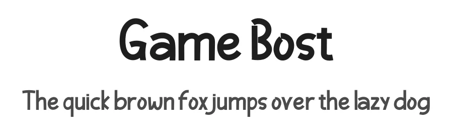 Game Bost