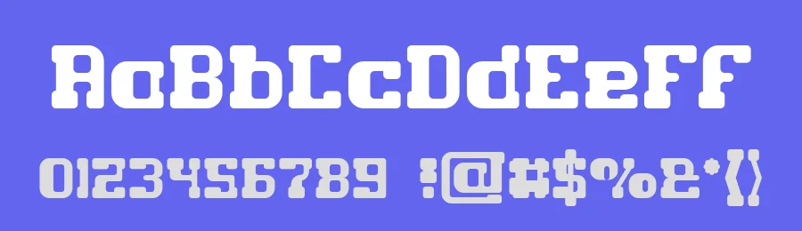 Game Robot by weknow — Display Font — thumbnail 3