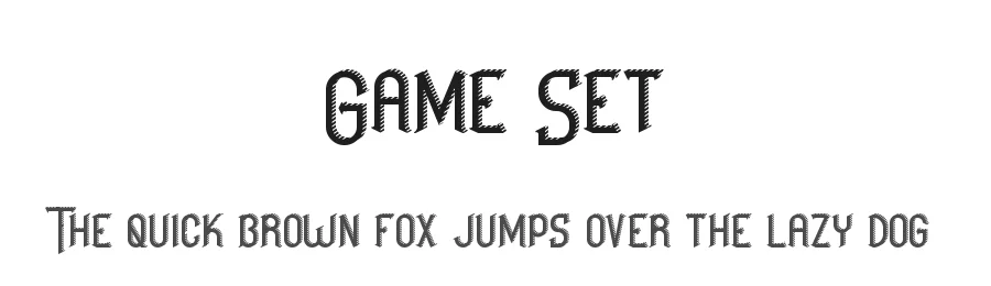 Game Set