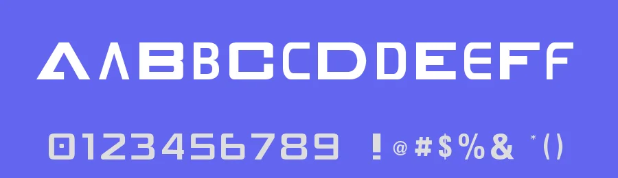 Gamecuben by Bleutuna — Display Font — thumbnail 3