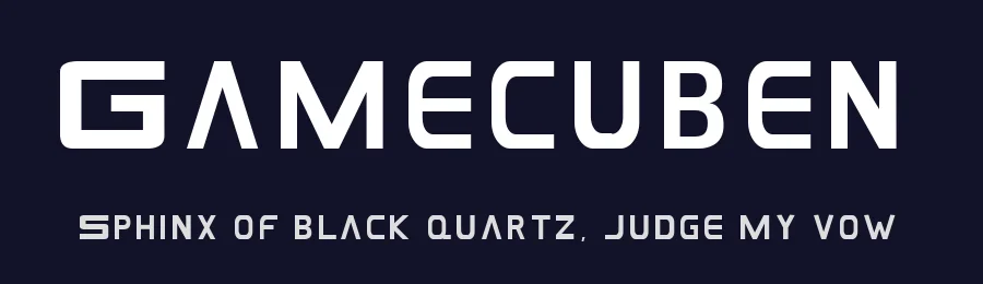 Gamecuben by Bleutuna — Display Font — thumbnail 2