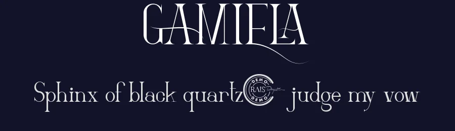 Gamiela by RaisProject — Serif Font — thumbnail 2