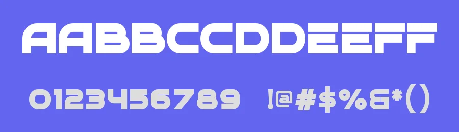 Gaming Sporty by Graphicxell — Display Font — thumbnail 3