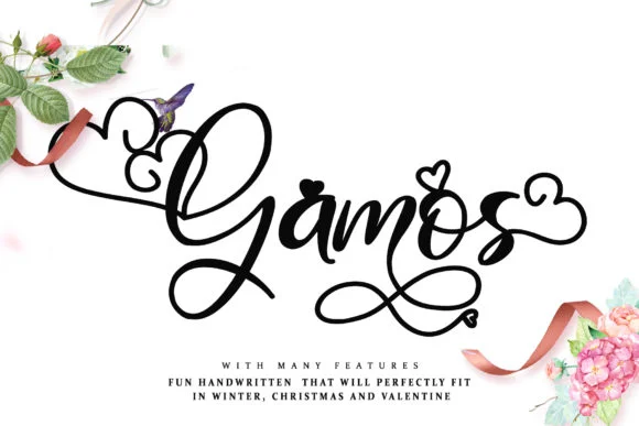 Gamos Font by thomasaradea — Serif Font