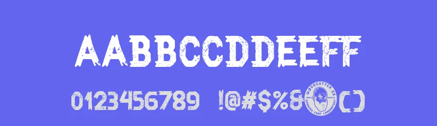 Gang Avenue by Woodcutter — Decorative Font — thumbnail 3