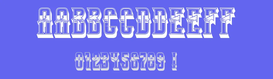 Gangster by Vladimir Nikolic — Decorative Font — thumbnail 3