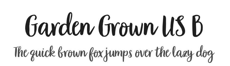 Garden Grown US B