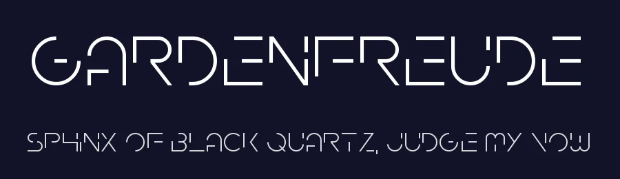 Gardenfreude by Chequered Ink — Sans Serif Font — thumbnail 2