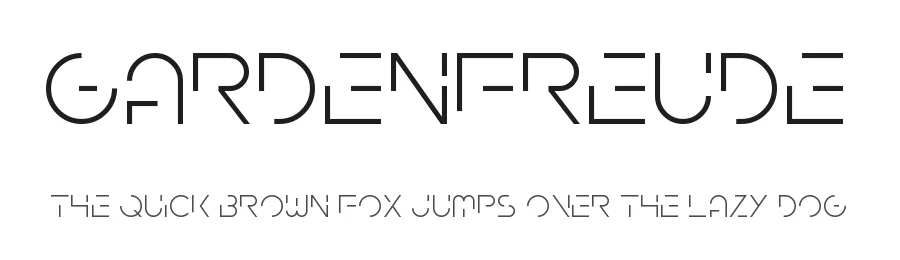 Gardenfreude by Chequered Ink — Sans Serif Font