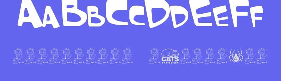 Garfield the Cat by SpideRaYsfoNtS — Decorative Font — thumbnail 3