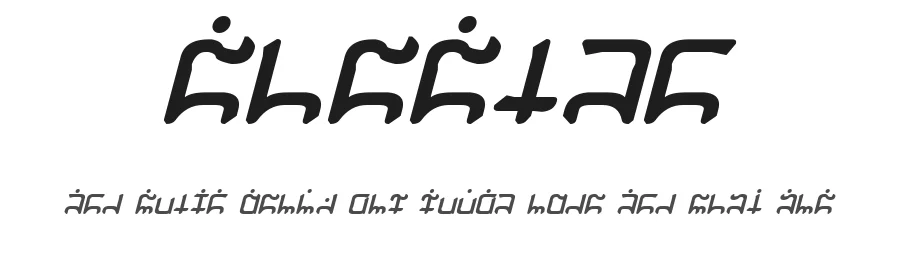 Gargish by Pixel Sagas — Dingbats Font