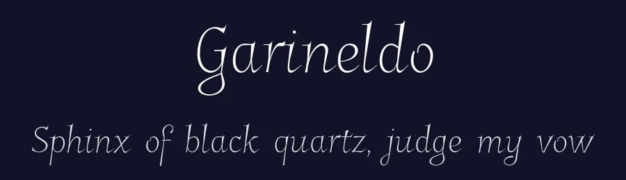 Garineldo by gluk — Script Handwritten Font — thumbnail 2
