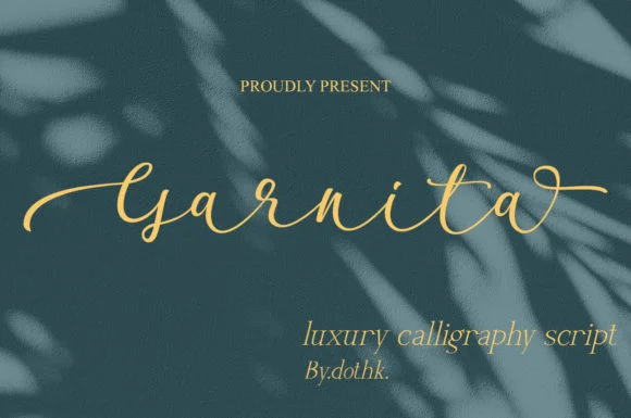 Garnita Script Font by Arief.hk — Script Handwritten Font — thumbnail 2