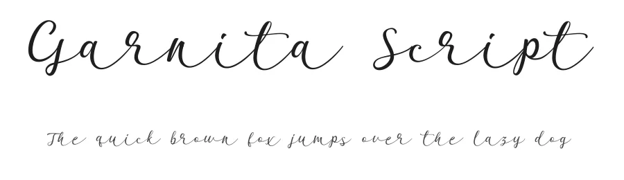 Garnita Script