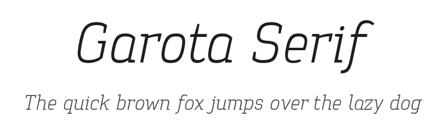 Garota Serif