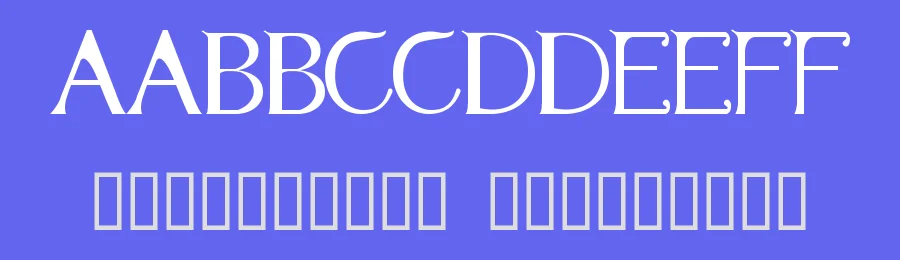 Garuda by Virgilio Cortez — Decorative Font — thumbnail 3