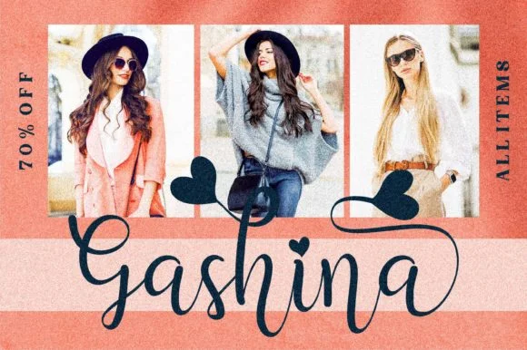 Gashina Font by Letterena Studios — Script Handwritten Font — thumbnail 7