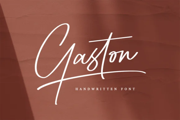 Gaston Font by Moove Studio — Script Handwritten Font