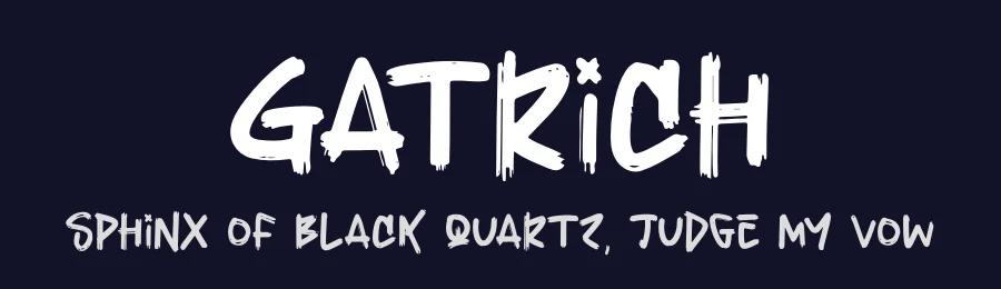 Gatrich by Perspectype Studio - Letterena.com — Script Handwritten Font — thumbnail 2