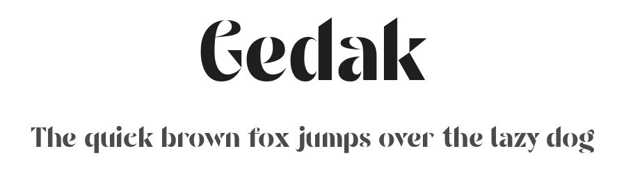 Gedak