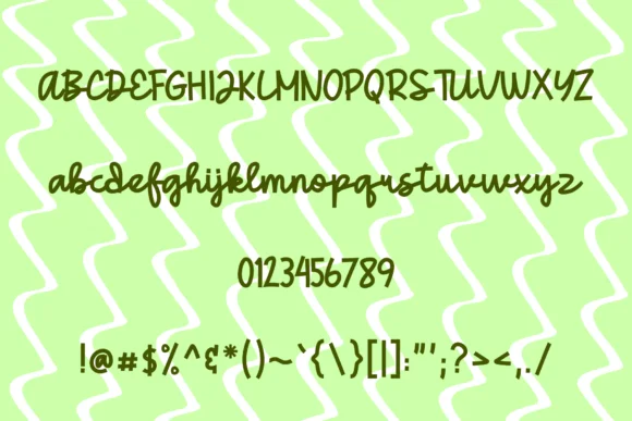 Gedang Font by zuzulgo studio — Script Handwritten Font — thumbnail 2