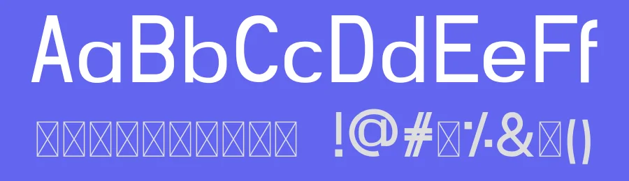 Geelactix Sans by Jordan Burrows — Sans Serif Font — thumbnail 3