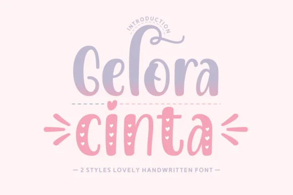 Gelora Cinta Font by Jasm (7NTypes) — Script Handwritten Font