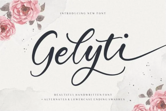 Gelyti Font by Balpirick — Script Handwritten Font