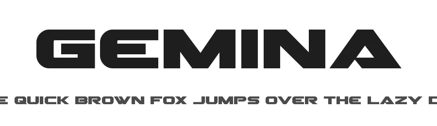 Gemina by Iconian Fonts — Display Font
