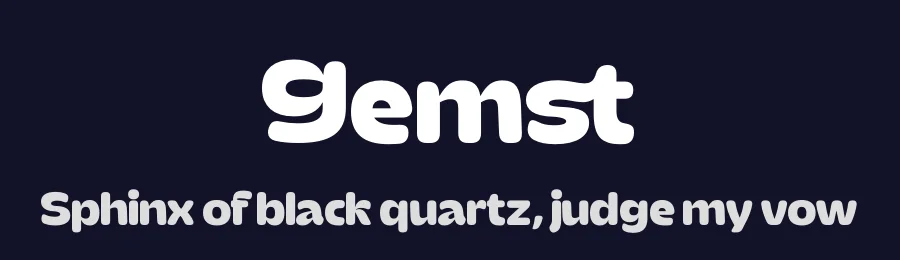 Gemst by Timelesstype Studio — Decorative Font — thumbnail 2