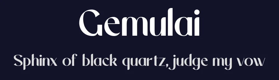 Gemulai by Prioritype Co — Sans Serif Font — thumbnail 2