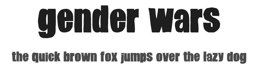 Gender Wars