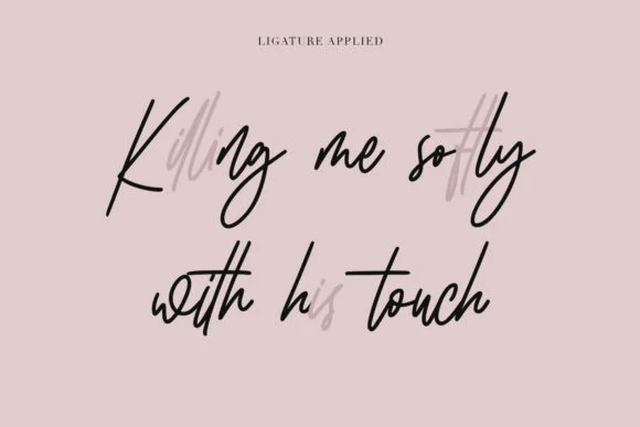 Gentlysoftly Font by Maulana Creative — Script Handwritten Font — thumbnail 4
