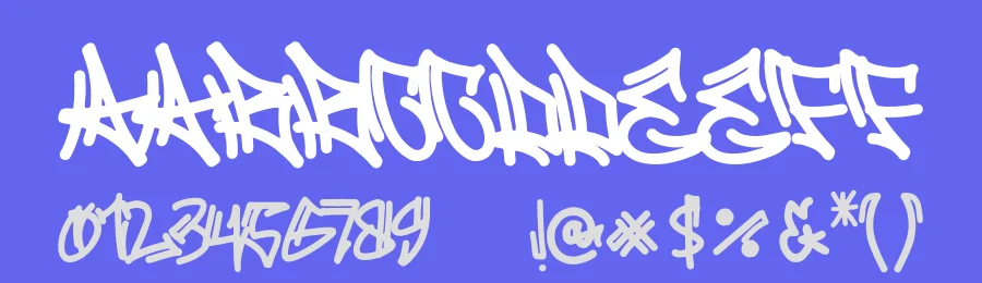 Genzi Street Graffiti by Cikareotype Studio — Script Handwritten Font — thumbnail 3