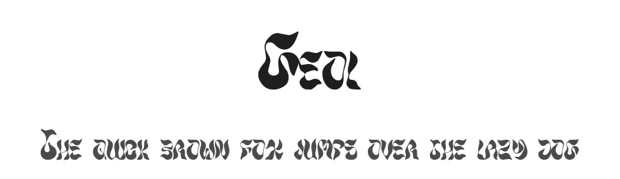 Geol by Azmi Naufal — Decorative Font