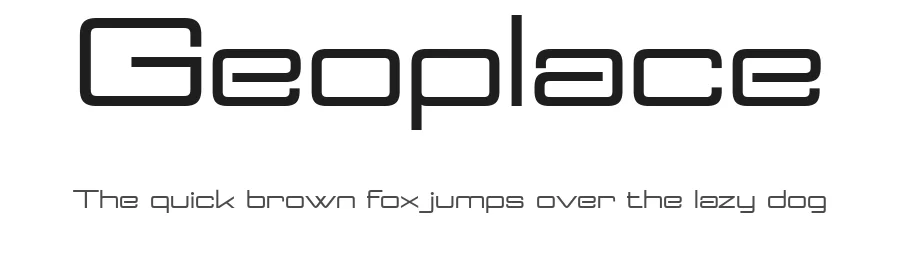 Geoplace by deFharo — Sans Serif Font