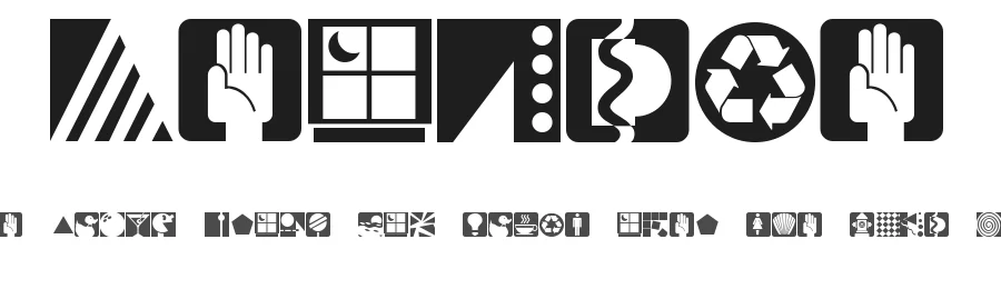 GeoType by Gary David Bouton — Dingbats Font