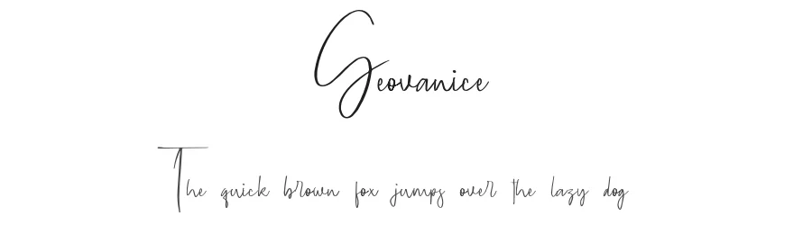 Geovanice