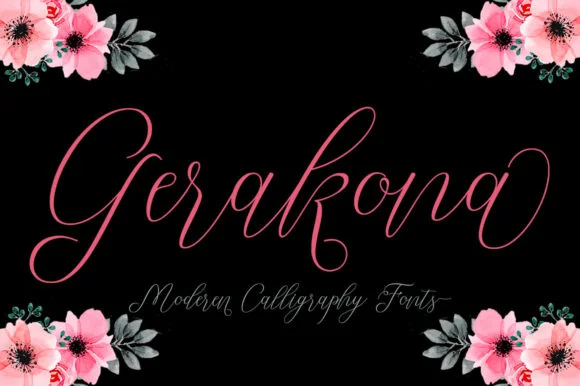 Gerakona Font by Ws Studio — Script Handwritten Font