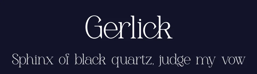 Gerlick by Storytype Studio — Serif Font — thumbnail 2