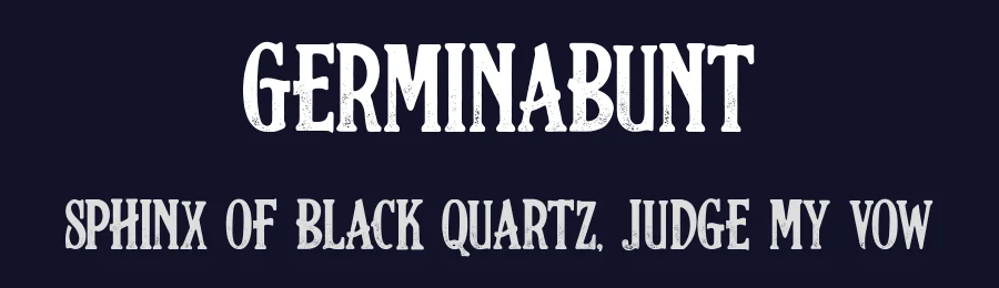Germinabunt by Dald Sgh — Decorative Font — thumbnail 2