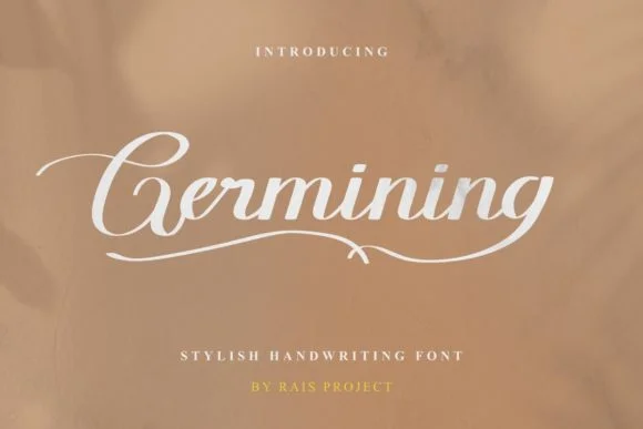 Germining Font by RaisProject — Script Handwritten Font