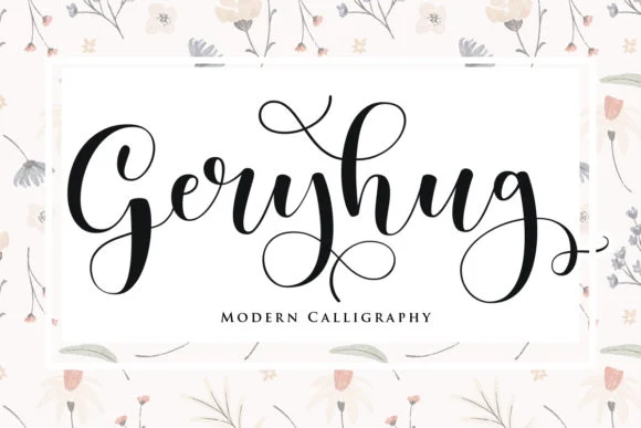 Geryhug Font by Gilar Studio — Script Handwritten Font