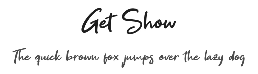 Get Show