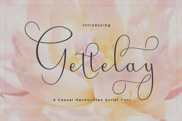 Gettelay Font by JoeeCreative — Script Handwritten Font