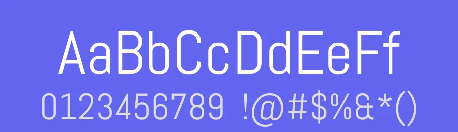 Abel by MADType — Sans Serif Font — thumbnail 3