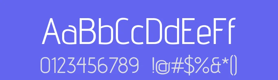 Advent Pro by VivaRado — Sans Serif Font — thumbnail 3