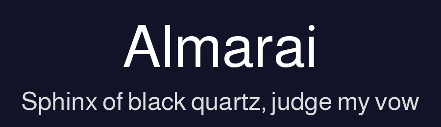 Almarai by Boutros Fonts, Mourad Boutros — Sans Serif Font — thumbnail 2