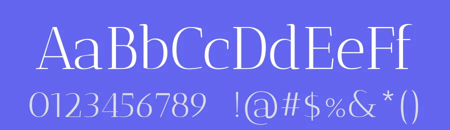 Antic Didone by Santiago Orozco — Serif Font — thumbnail 3