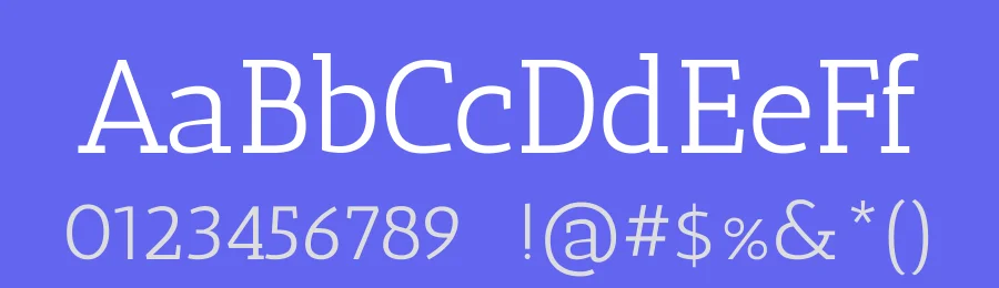 Antic Slab by Santiago Orozco — Serif Font — thumbnail 3